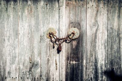 Old weathered door - My Blog