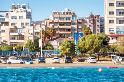 Limassol seafront, view from the sea - 9251.pics